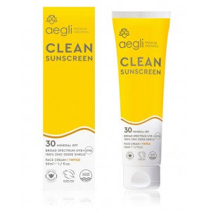 Clean Sunscreen SPF30 - Tinted Face Cream