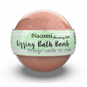 Fizzing Bath Bomb - Orange Vanilla Ice cream (2 baths) 1+1