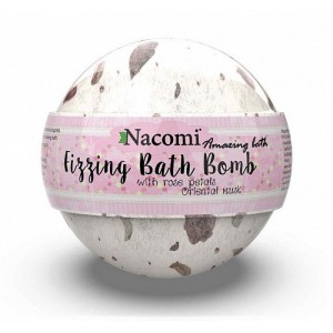 Fizzing Bath Bomb - Musk - with rose petals (2 baths) 1+1