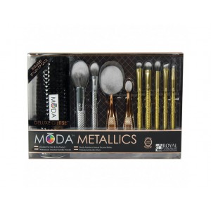 Metallics Deluxe Brush Gift Kit (10pc)