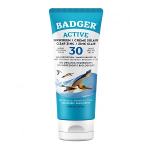 Badger Balm - Clear Zinc Sunscreen SPF 30 Unscented